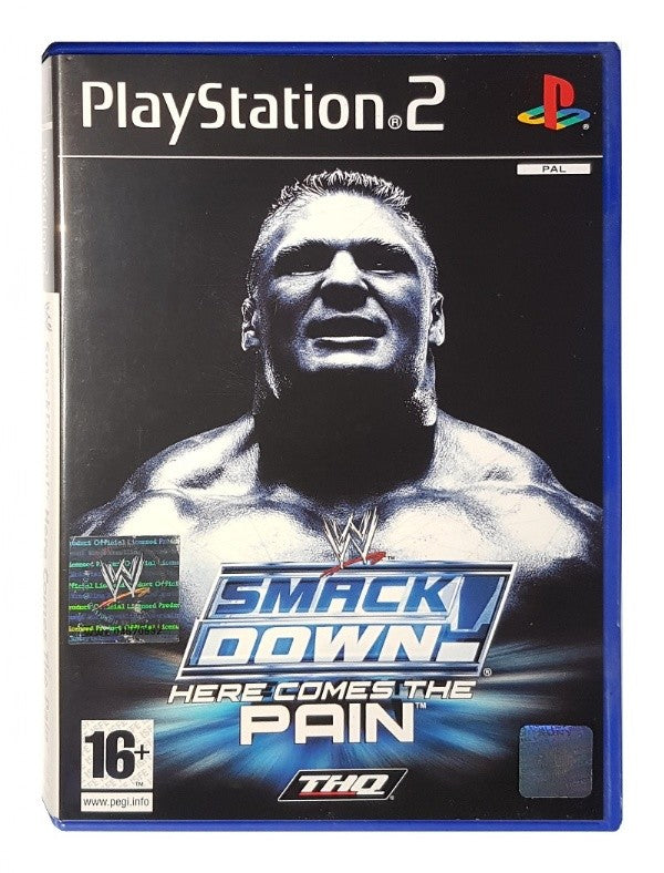 PS2 SMACKDOWN HERE COMES THE PAIN - USADO