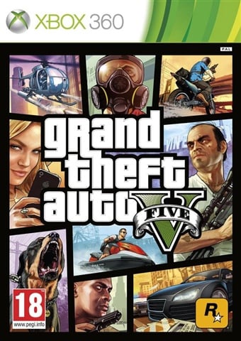 XBOX 360 GTA V Grand Theft Auto - USADO