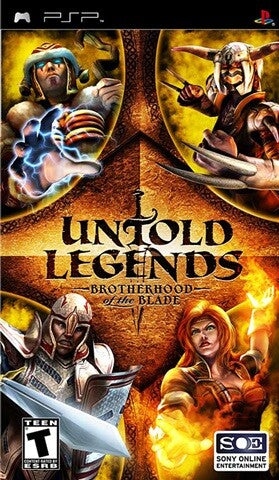 PSP Untold Legends: Brotherhood Of The Blade - USADO