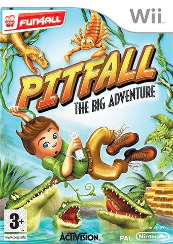 WII Pitfall: The Big Adventure - USADO