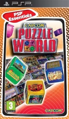 PSP Capcom Puzzle World - USADO