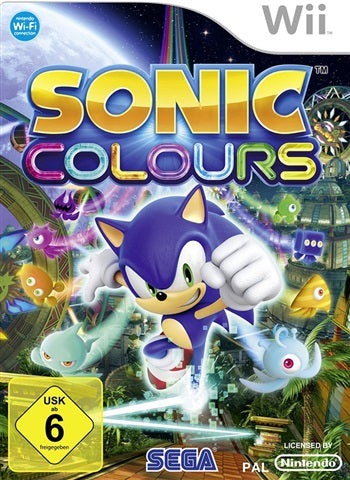 WII Sonic Colours- USADO