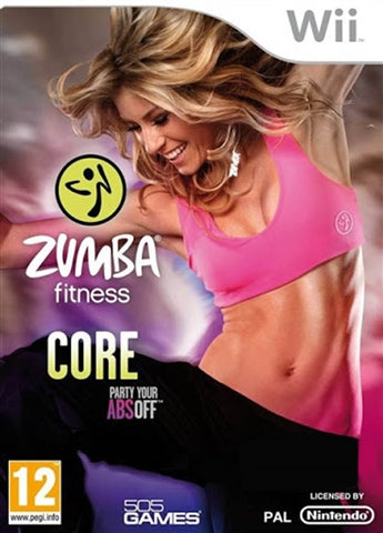 WII ZUMBA FITNESS CORE- USADO