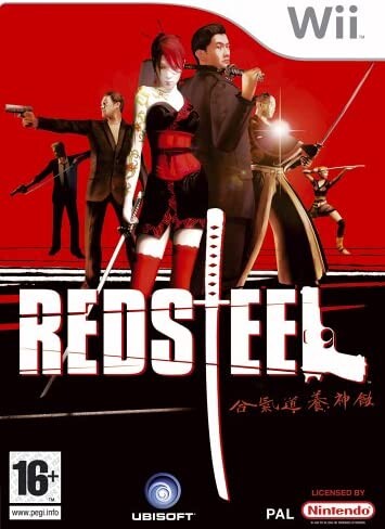 WII RED STEEL - USADO