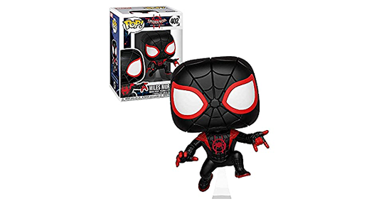 Funko POP Spider-Man into the spiderverse Miles Morales 402 - USADO Sem Suporte