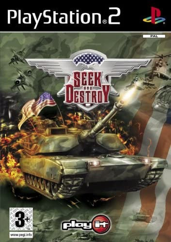 PS2 Seek And Destroy - USADO