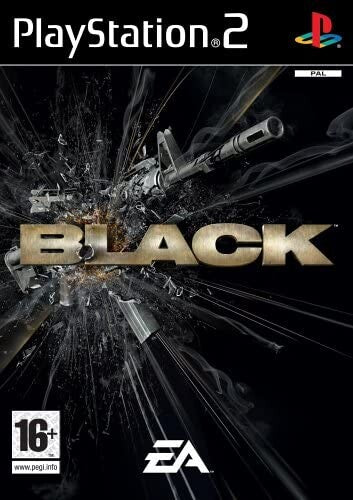 PS2 Black - USADO