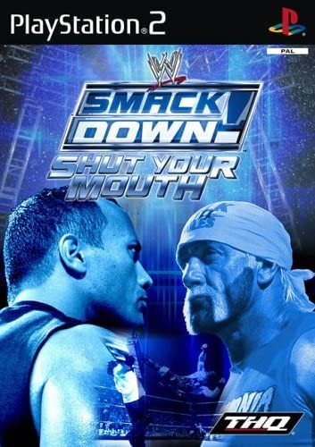 PS2 SMACKDOWN SHUT YOUR MOUTH - USADO