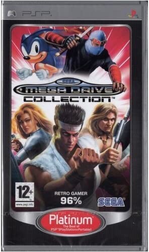 PSP Sega Mega Drive Collection Platinum - USADO
