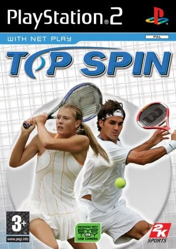 PS2 TOP SPIN - USADO