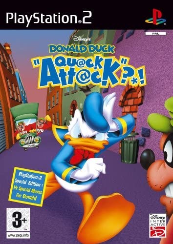 PS2 DISNEYS DONALD DUCK QUACK ATTACK - USADO