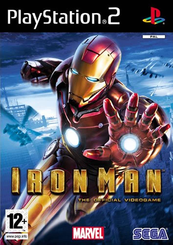 PS2 IRON MAN The official videogame - USADO