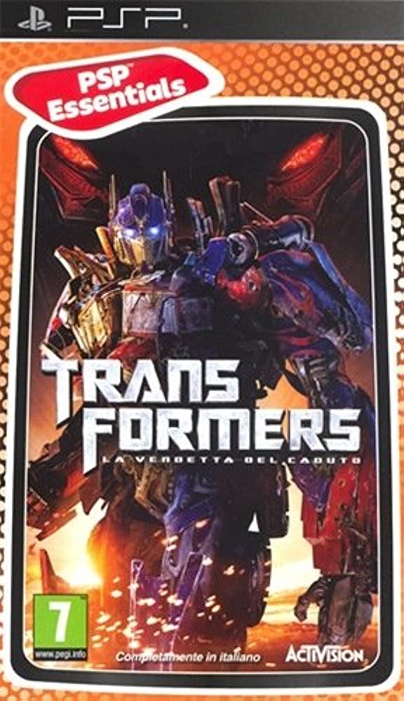 PSP Transformers - Revenge Of The Fallen - USADO