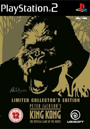 PS2 LIMITED COLLECTORS EDITION PETER JACKSONS KING KONG THE OFFICIAL GAME OF THE MOVIE - USADO