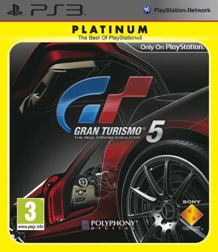 PS3 GRAN TURISMO 5 platinum - USADO