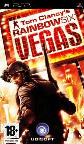 PSP TOM CLANCY`S RAINBOW SIX VEGAS - USADO