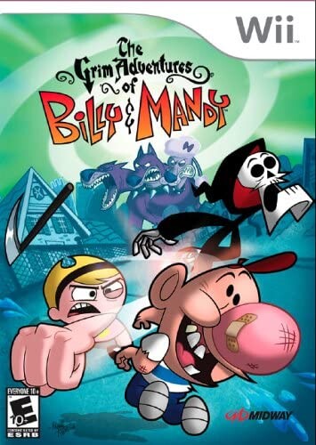 WII The Grim Adventures of Billy & Mandy - USADO