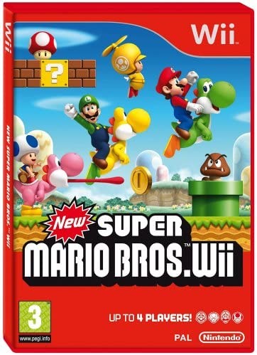 WII NEW SUPER MARIO BROS Nintendo Selects - USADO / Sem Manual