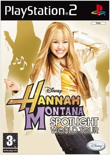 PS2 HANNAH MONTANA SPOTLIGHT WORLD TOUR - USADO