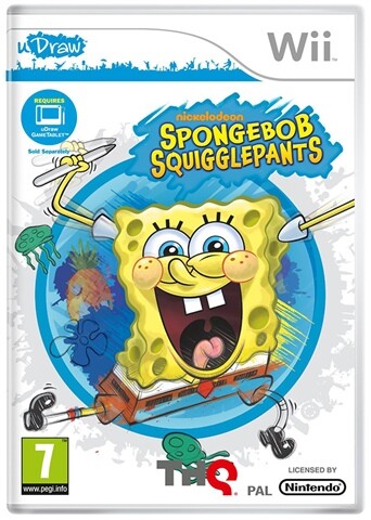 WII Spongebob Squigglepants uDraw - USADO