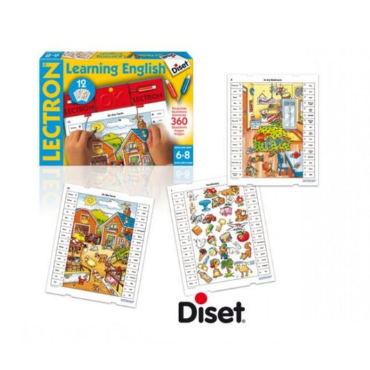 JOGO LECTRON LEARNING ENGLISH DISET - USADO