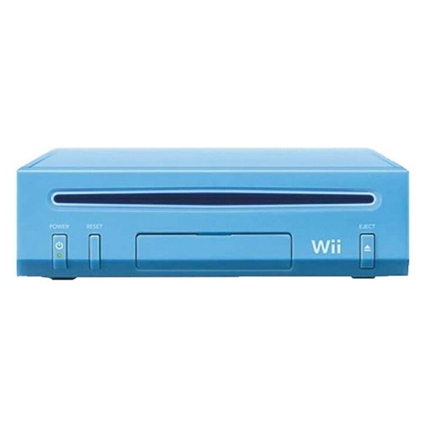 CONSOLA NINTENDO WII AZUL - RECONDICIONADO Grade C Sem Comando Remote