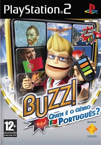 PS2 Buzz! Quem E O Genio Portugues - USADO