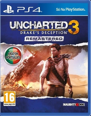 PS4 UNCHARTED 3 REMASTERED - USADO