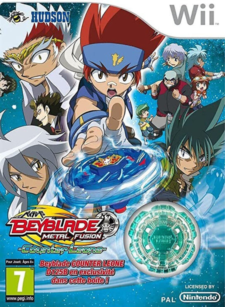 WII BEYBLADE METAL FUSION - USADO