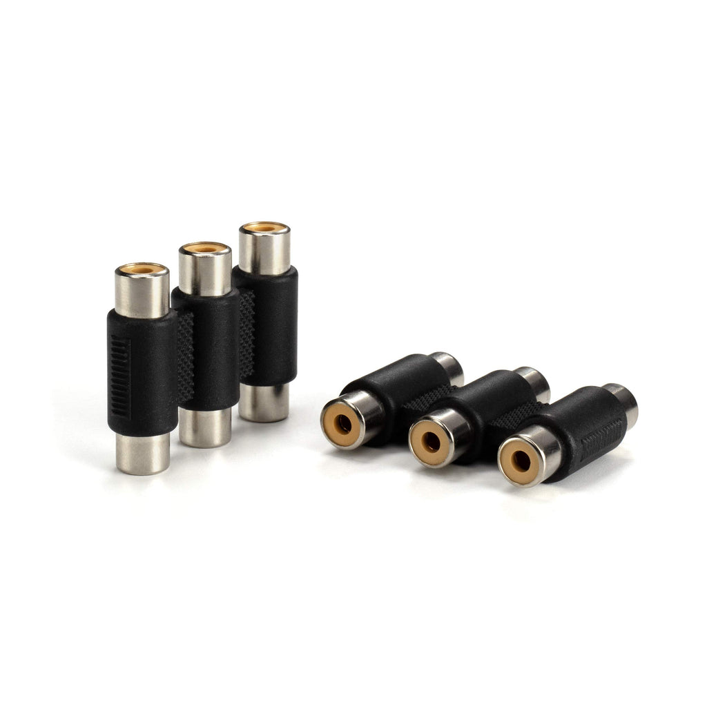 TRIPLE RCA ADAPTER MACHO/MACHO AUDIO/VIDEO