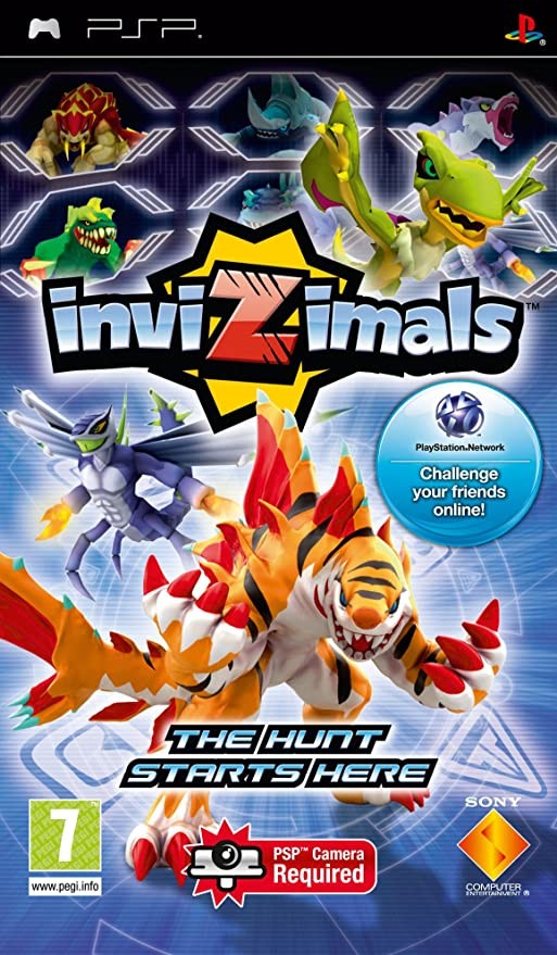 PSP Invizimals Requer Camera - USADO