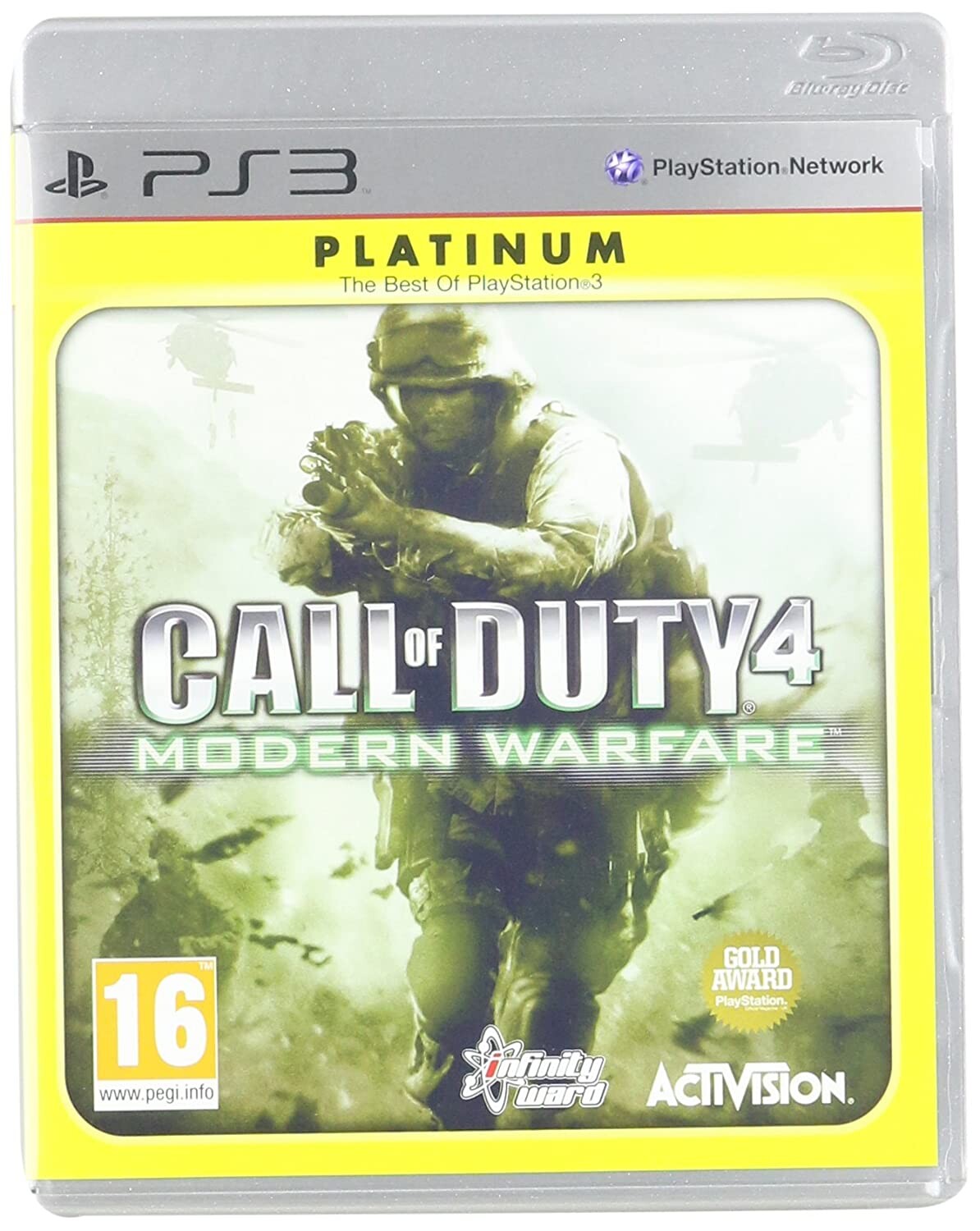 PS3 Call of Duty 4 Modern Warfare Platinum - USADO