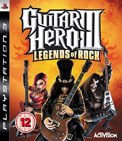 PS3 GUITAR HERO LEGENDS OF ROCK - USADO
