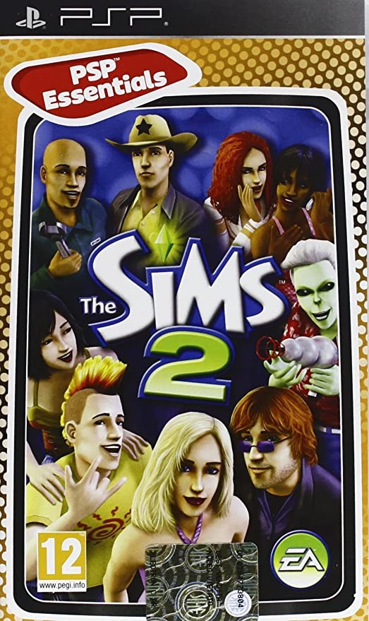 PSP THE SIMS 2 ESSENTIALS - USADO