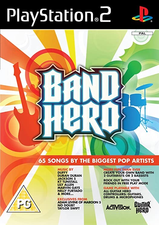 PS2 BAND HERO - USADO