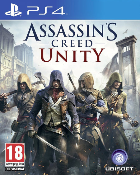 PS4 ASSASSINS CREED UNITY - USADO