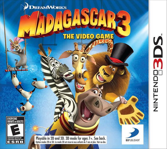 3Ds Madagascar Europe`s Most Wanted - USADO