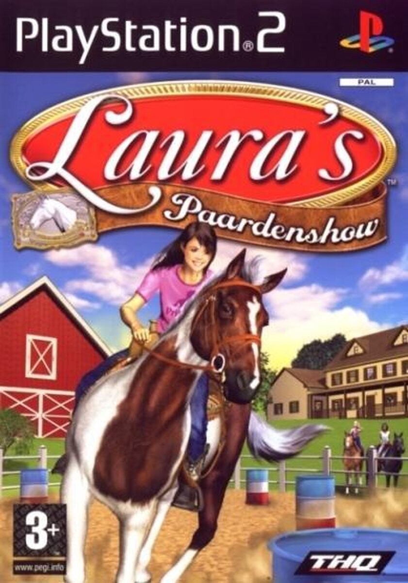 Playstation 2 Laura´s Paardenshow - USADO