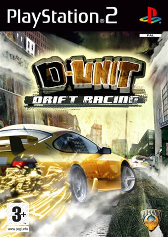 PS2 D-UNIT DRIFT RACING - USADO