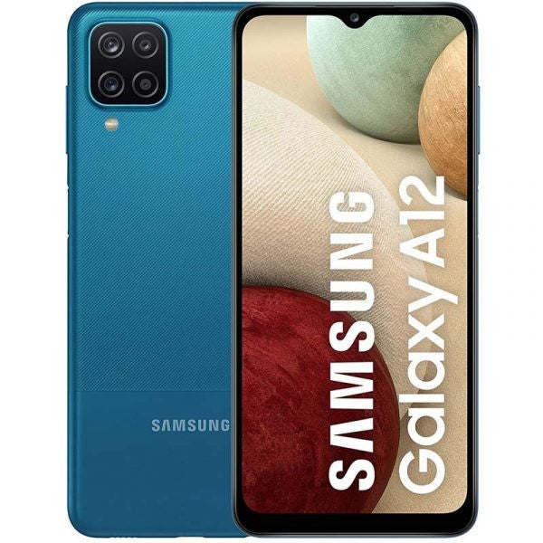 Smartphone Samsung Galaxy A12 4GB/64GB Blue - USADO Grade B