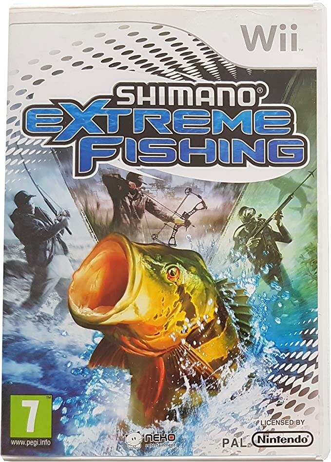 WII SHIMANO EXTREME FISHING - USADO