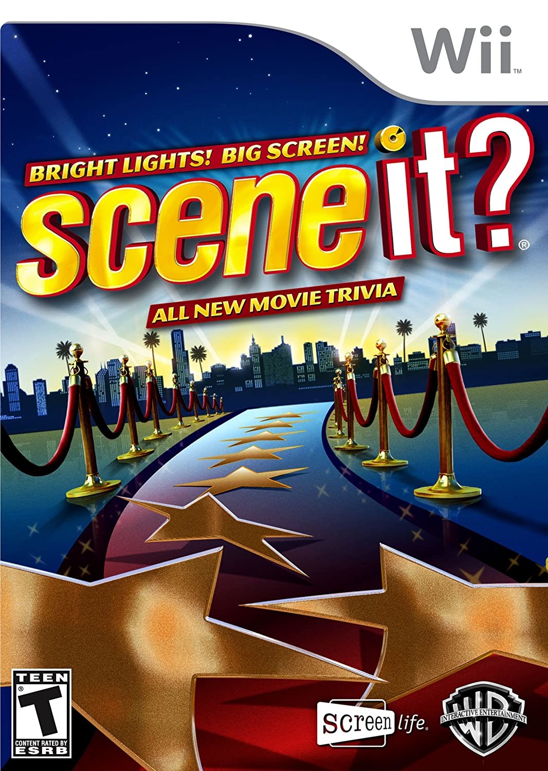 WII Scene It? Bright Lights! Big Screen! - USADO