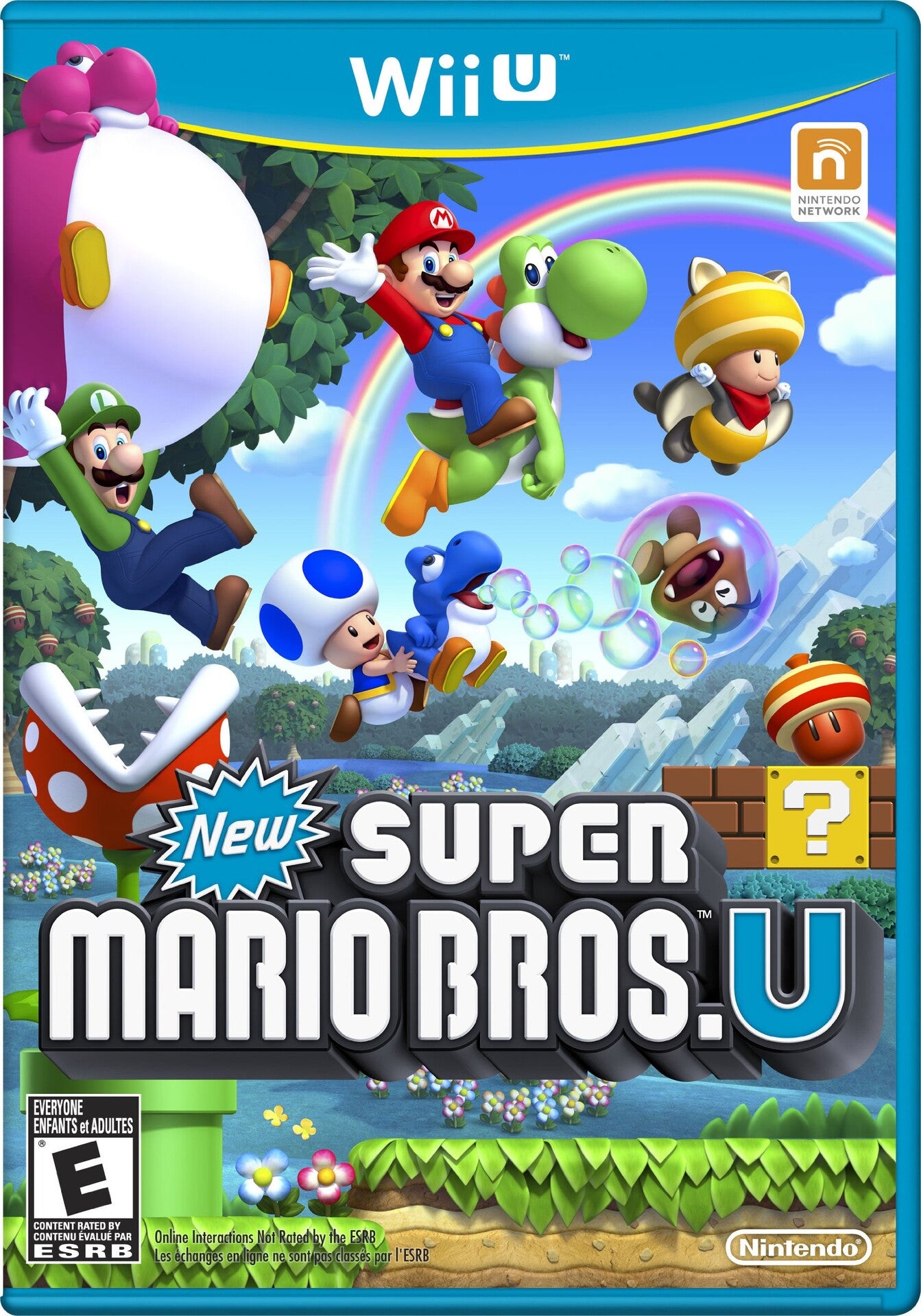WII-U New Super Mario Bros U - USADO