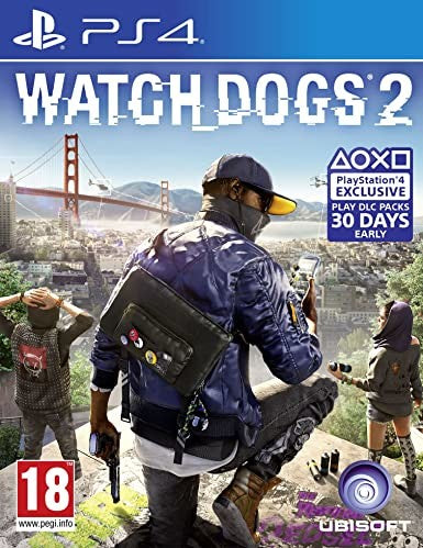 PS4 WATCH DOGS 2 - USADO