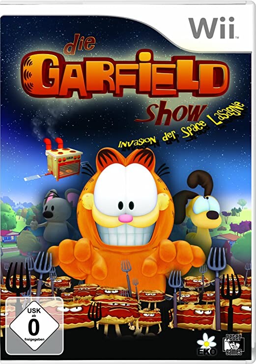 WII The Garfield Show - USADO
