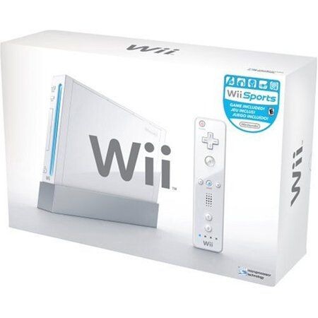 Consola Nintendo Wii Branca + Wii Sports Caixa