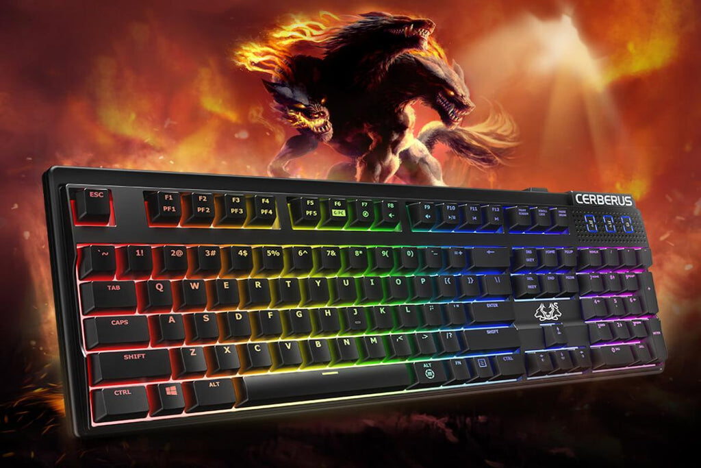 Teclado Mecanico Asus Mech RGB Red Switch - USADO Geade B