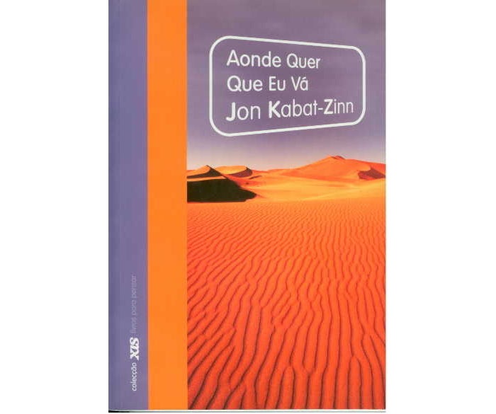 LIVRO Aonde Quer Que Eu Vá de Jon Kabat-Zinn - USADO