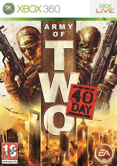 XBOX 360 ARMY OF TWO 40TH DAY - USADO
