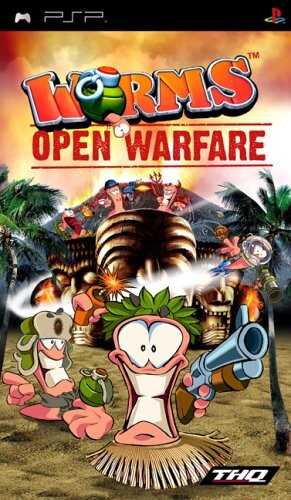 PSP WORMS OPEN WARFARE - USADO